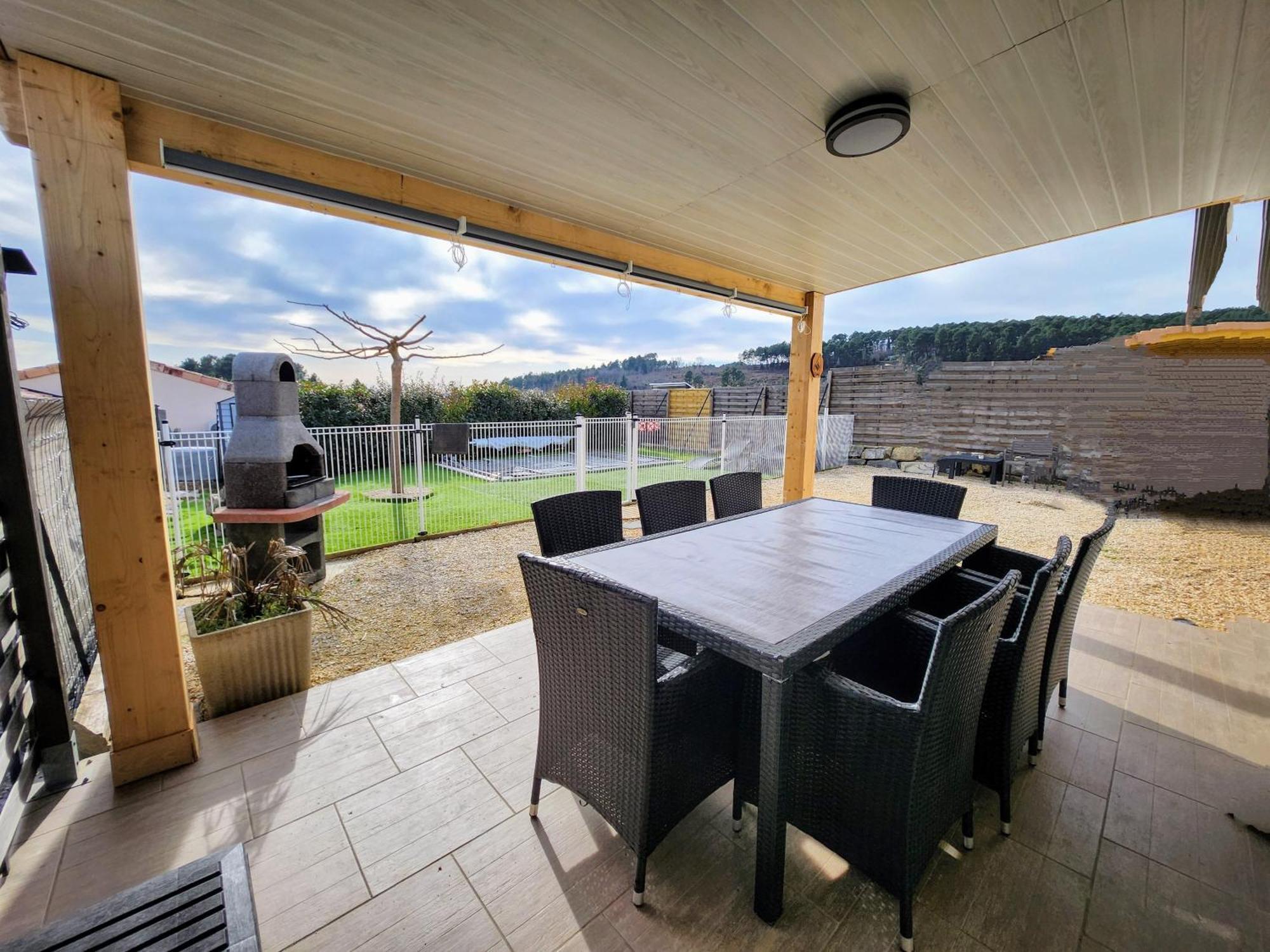 En Ardeche, Gite L'Odyssee Climatise Avec Sa Piscine Privee Et Chauffee Joyeuse Luaran gambar